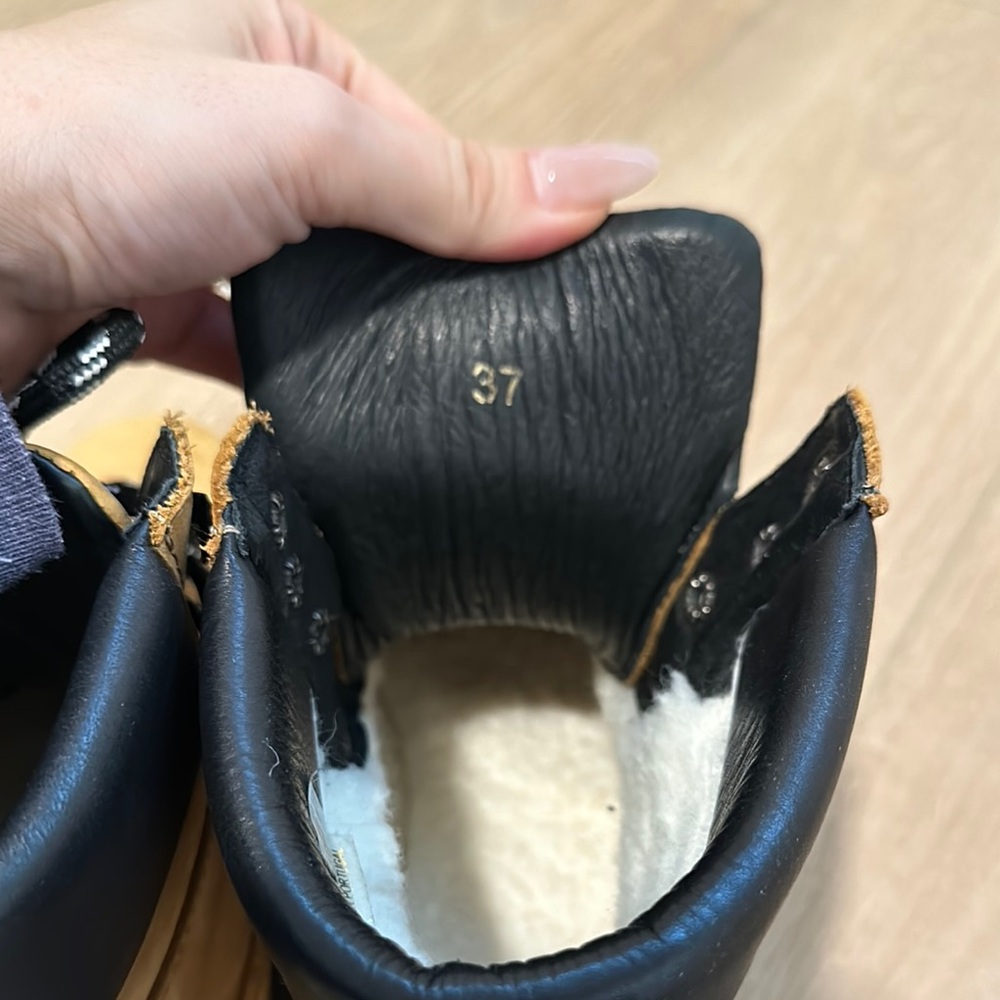Tan Suede High-Top Boots - Picture 2 of 10